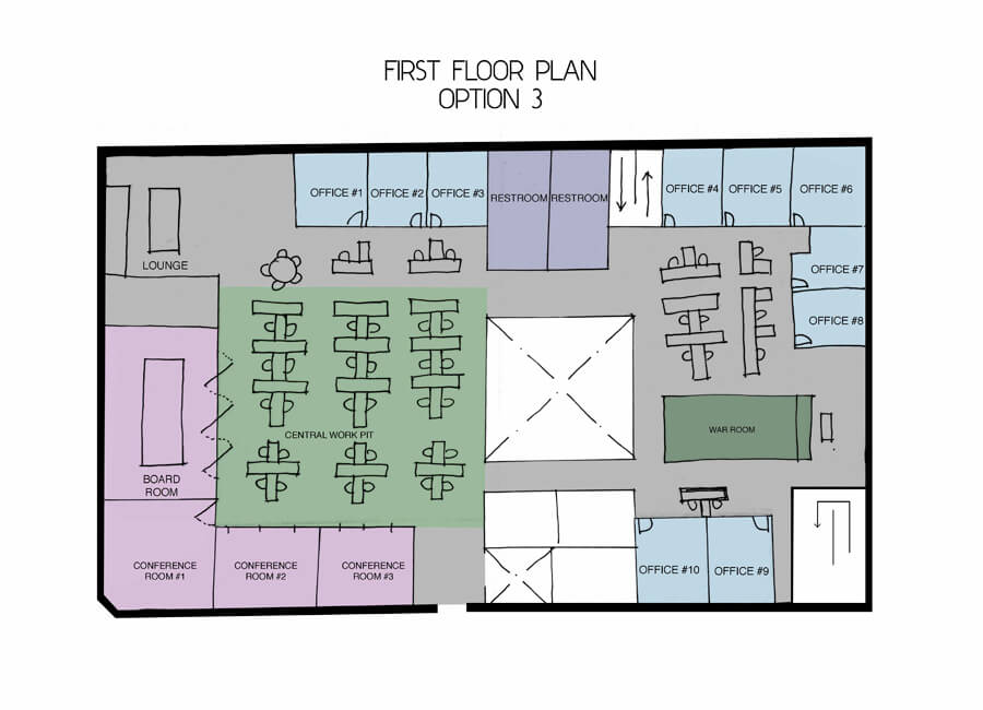 Business Consultancy Commercial Office Space Plan Christian Kelley